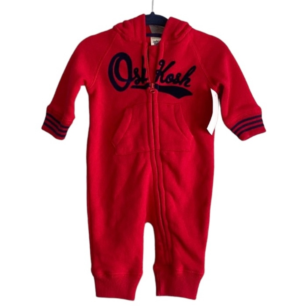Oshkosh baby B’gosh hoodie onesie